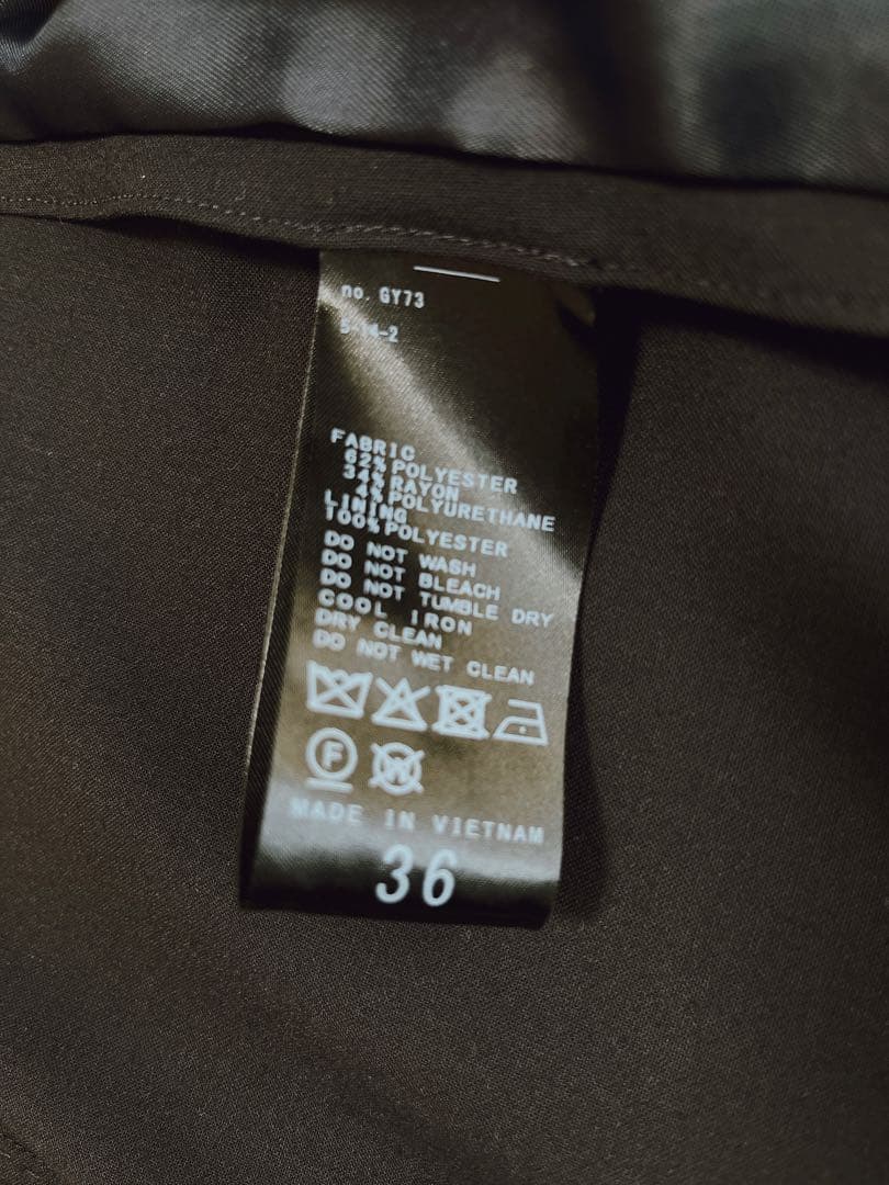 Spick and Span プレーンウィーブダブルブレストジャケット
