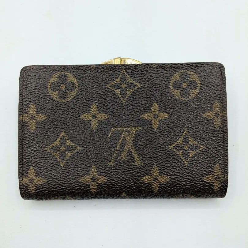 Louis Vuitton 二つ折り財布 モノグラム がま口 M61663