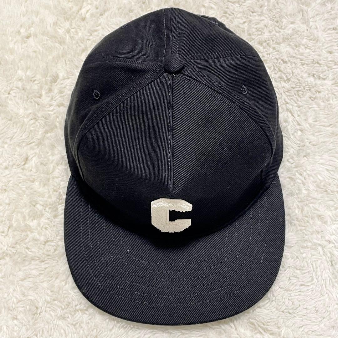 CELINE セリーヌ Cロゴパッチ スナップバック ベースボールキャップ