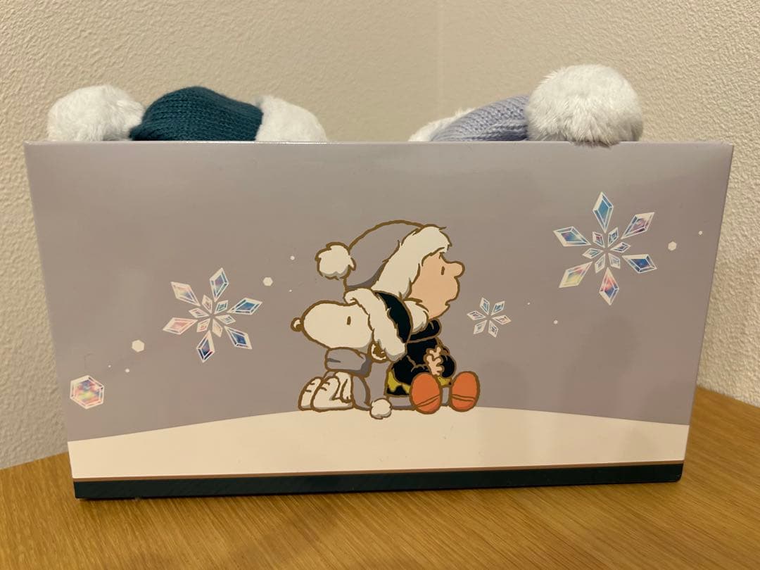 スヌーピー 雪だるま ぬいぐるみセット　USJ　クリスマス 2025