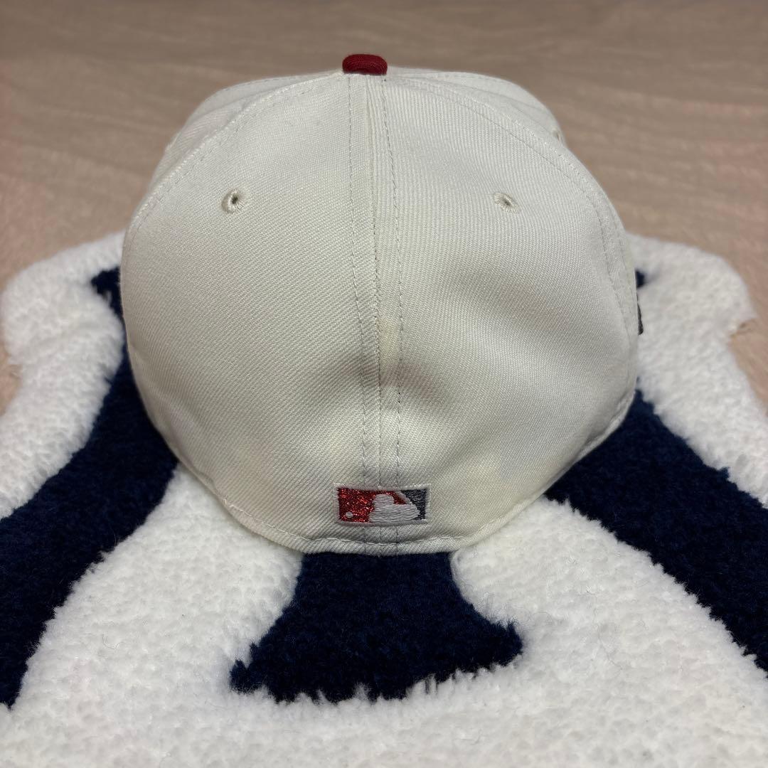 帽子 NEW YORK YANKEES 59FIFTY CHROME WHITE