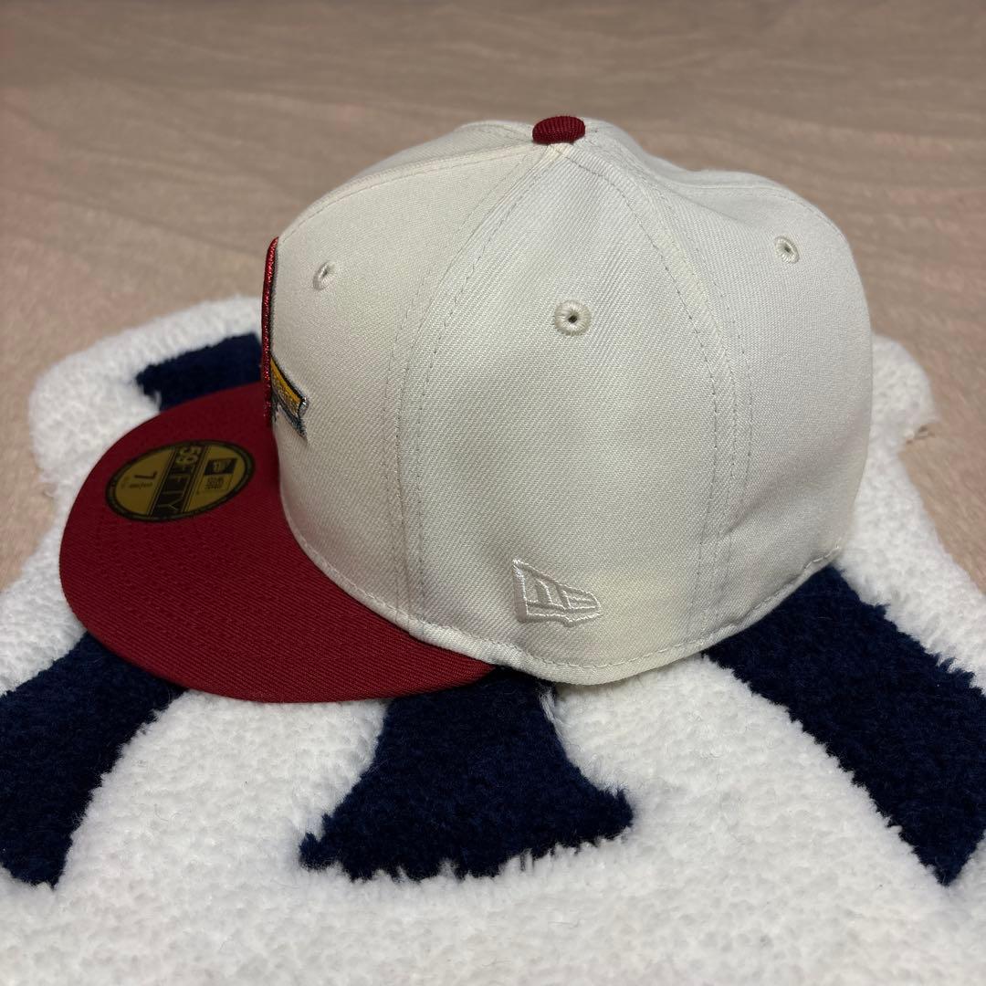 帽子 NEW YORK YANKEES 59FIFTY CHROME WHITE