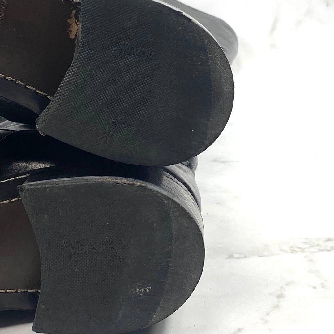 【人気】SARTORE ジョッキーブーツ ミドルブーツ レザー イタリア製 38