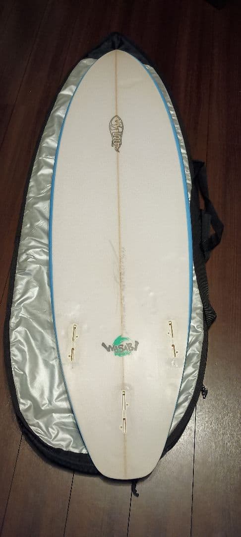スチューダーWASABIサーフボード 5'５ハーフショートボード