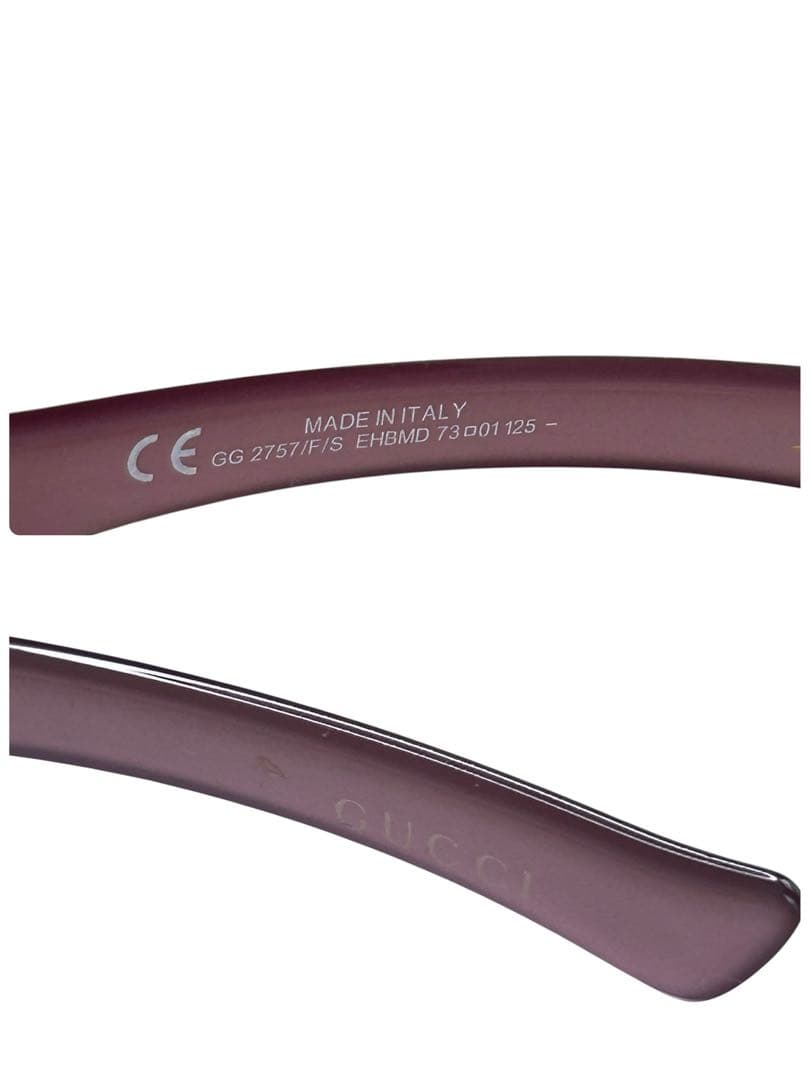 小物 GUCCI horsebit rimless sunglasses y2k