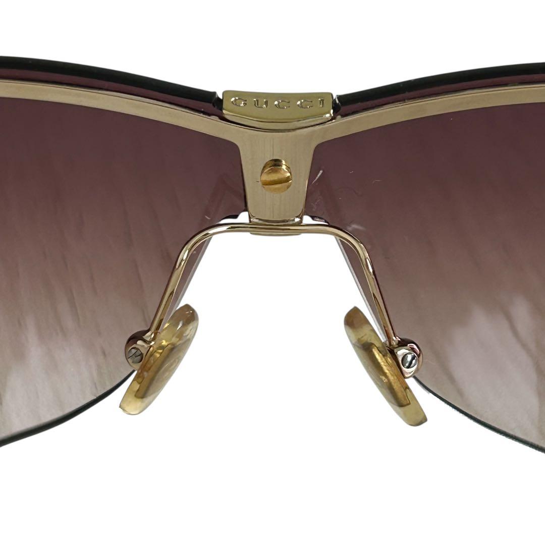 小物 GUCCI horsebit rimless sunglasses y2k