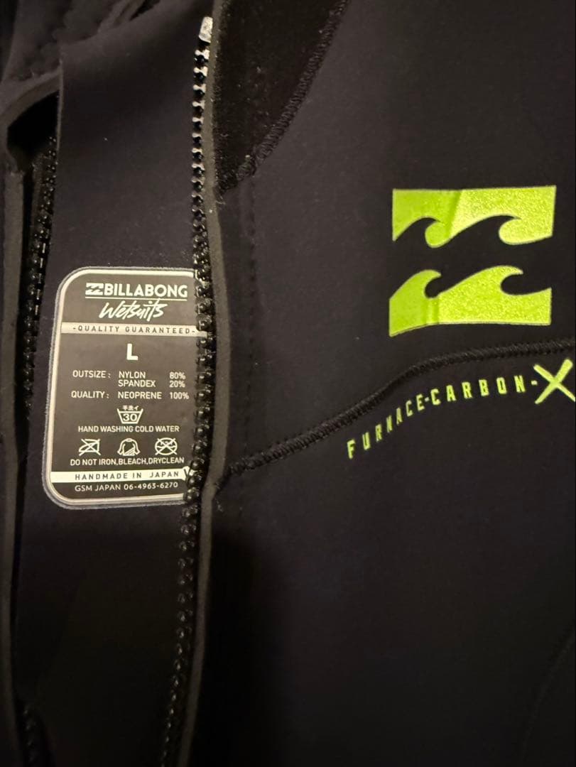 billabong ビラボン ウエットスーツ フルスーツ サイズL