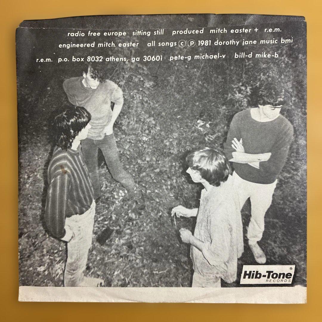 Radio Free Europe / R.E.M. 輸入盤7inchレコード