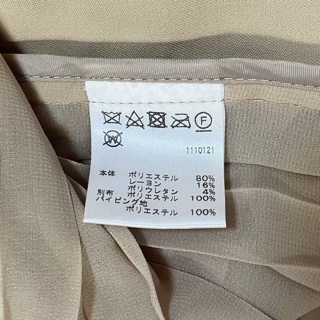 【美品】AMERI VINTAGE バックプリーツトレンチコート ベージュ