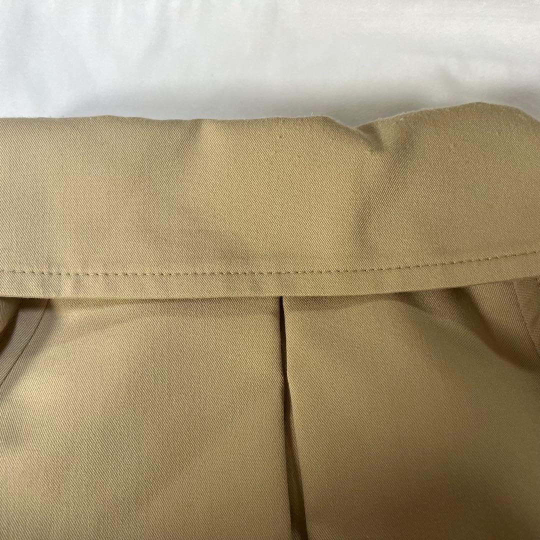 【美品】AMERI VINTAGE バックプリーツトレンチコート ベージュ