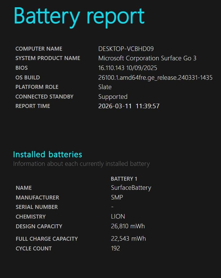 Windowsタブレット本体 Surface Go3 64GB