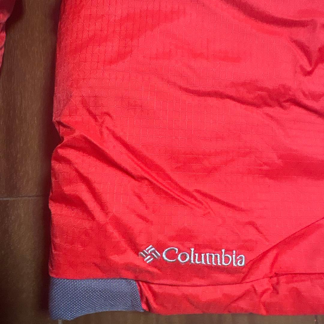 Columbia 子ども用スキーウェア 赤/グレー　XXS