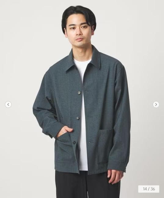 グリーンレーベル / テック カルゼ カバーオール ジャケット 新品