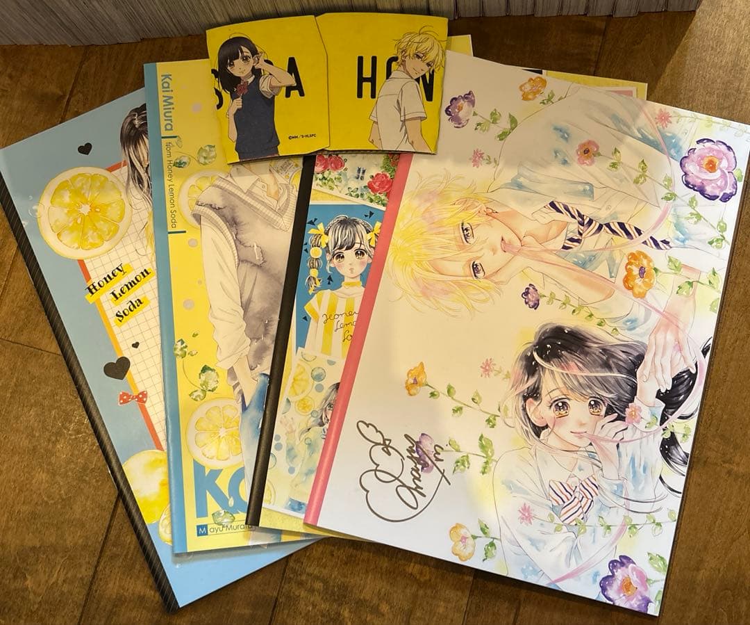 ハニーレモンソーダ 1〜27 サイドストーリー　ノート4冊　おまけ　村田まゆ