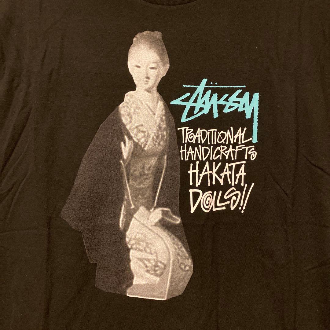 新品未使用　Stüssy 博多人形 グラフィックTシャツ ブラック