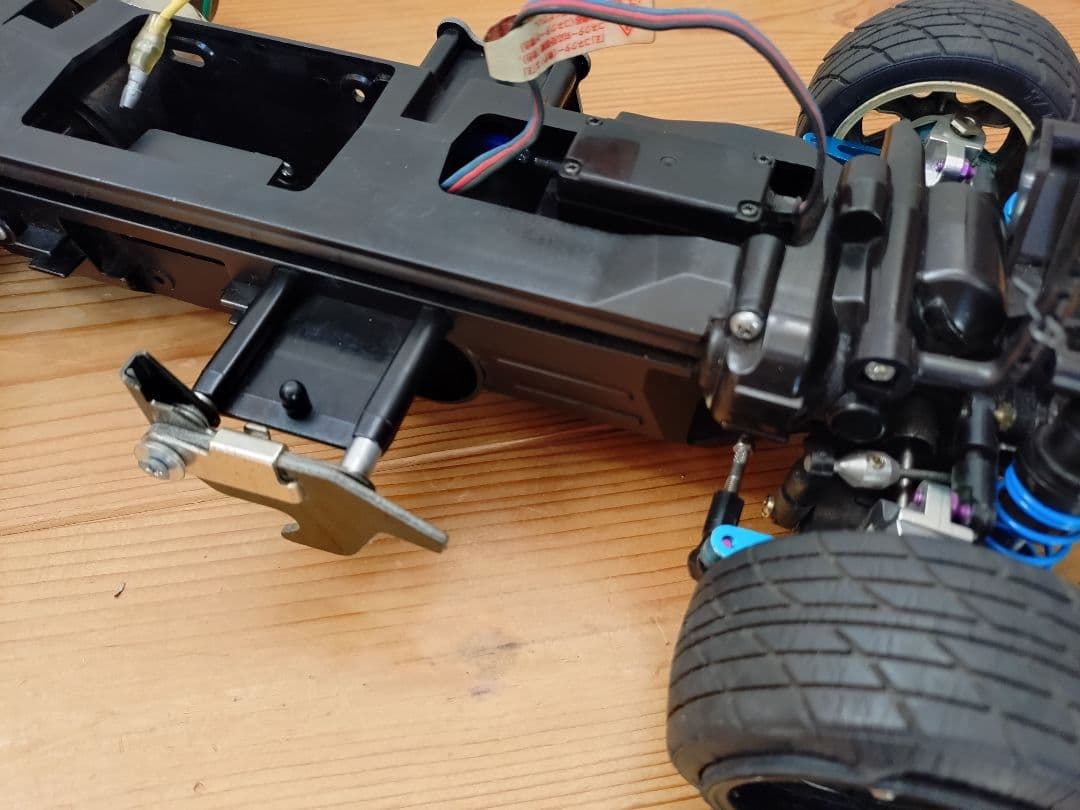 ク*ン様 タミヤ　TL01　シャーシ　希少オプション多数　サーボ　モーター　付