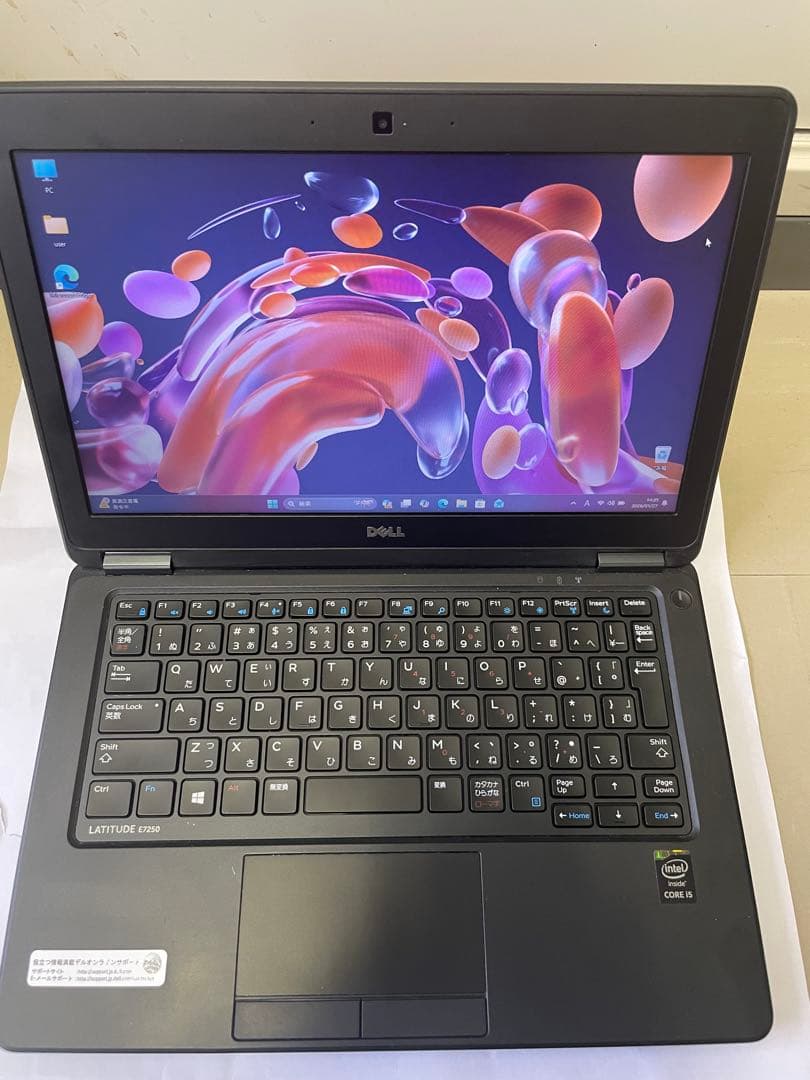 DELL LatitudeE7250Core i5 8GB SSD128GB美品