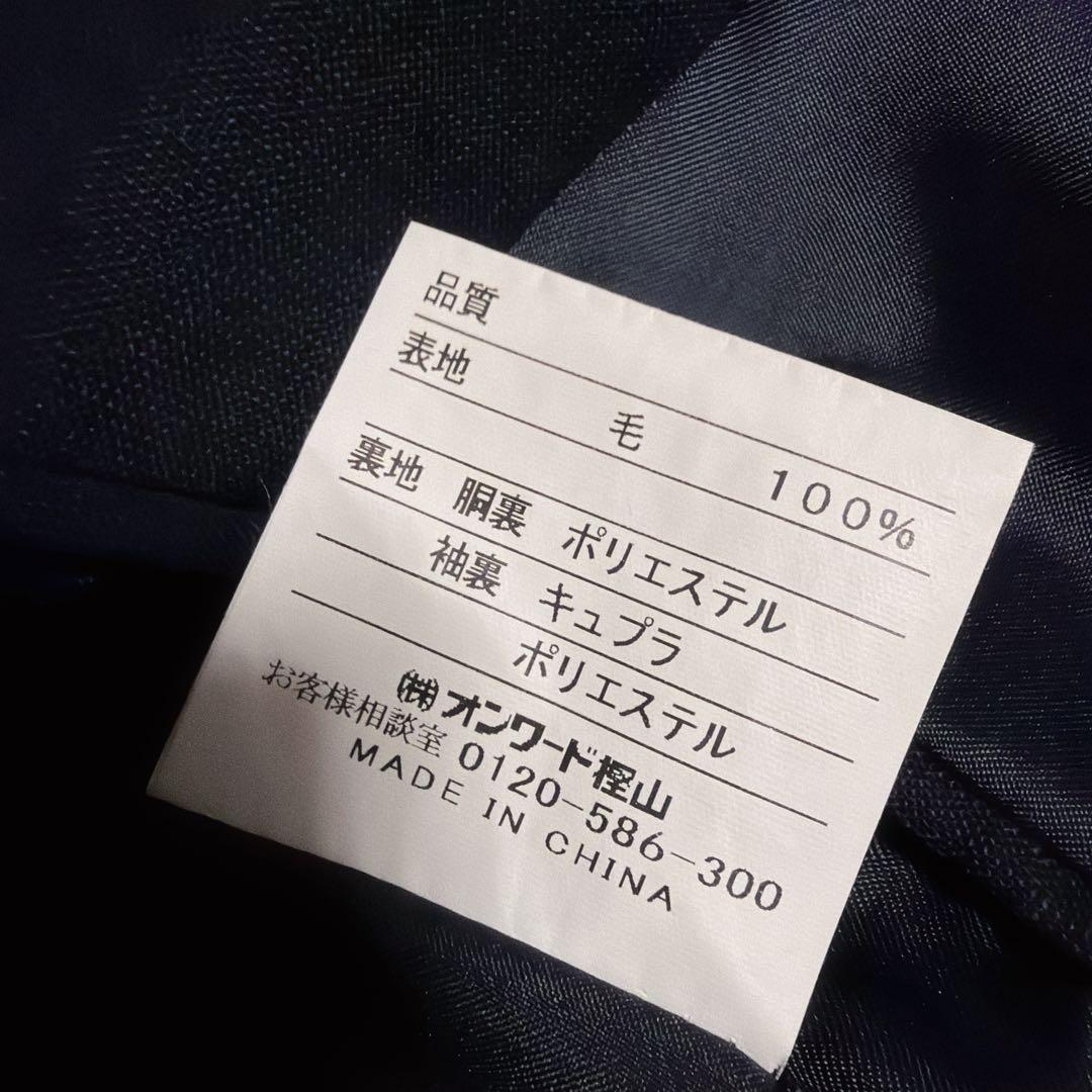【美品 ウール100%】ジェイプレス テーラードジャケット 背抜き 春夏 A7