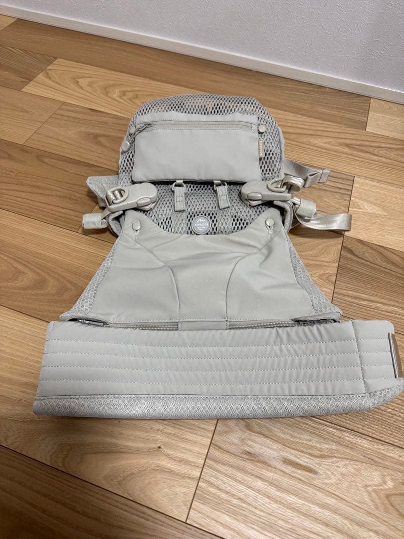 Air Buggy 抱っこ紐 サンドアッシュ 箱付き