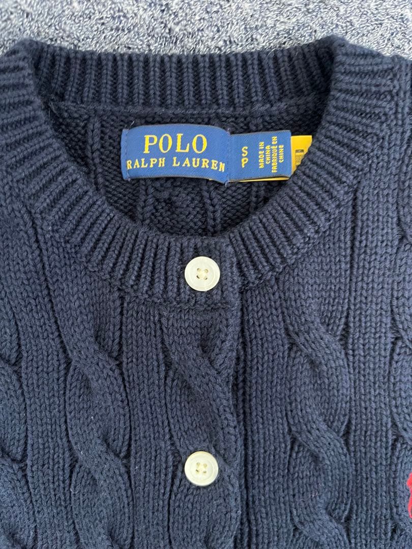 m様♡専用　POLO Ralph Lauren 半袖ニットケーブルカーディガン