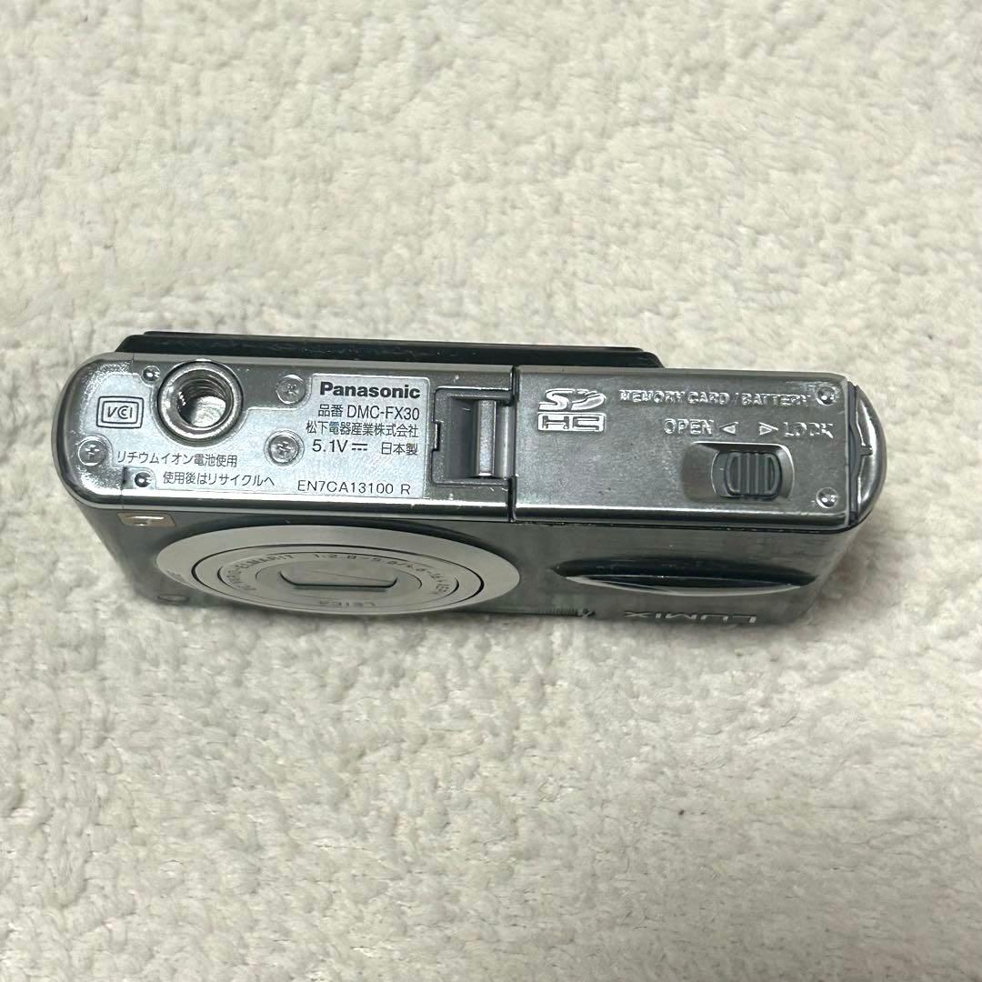 【動作確認済】Panasonic LUMIX DMC-FX30 デジタルカメラ