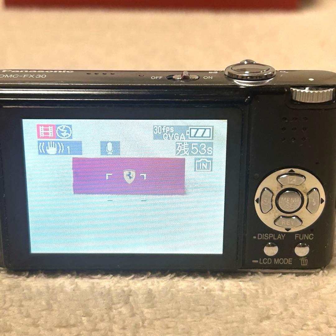 【動作確認済】Panasonic LUMIX DMC-FX30 デジタルカメラ