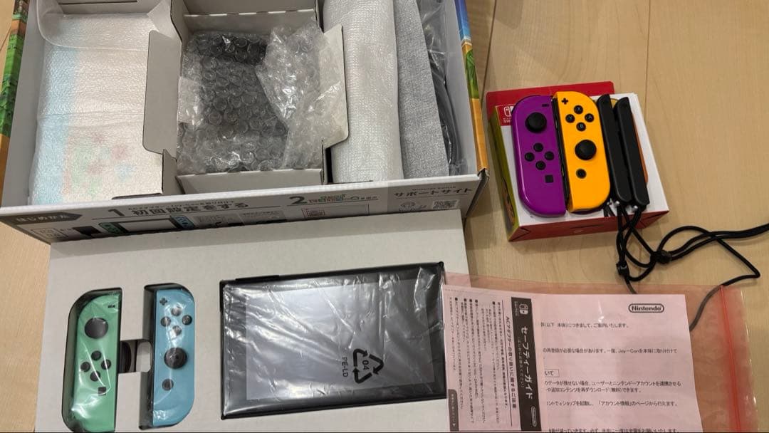 Nintendo switch/あつ森デザイン/本体