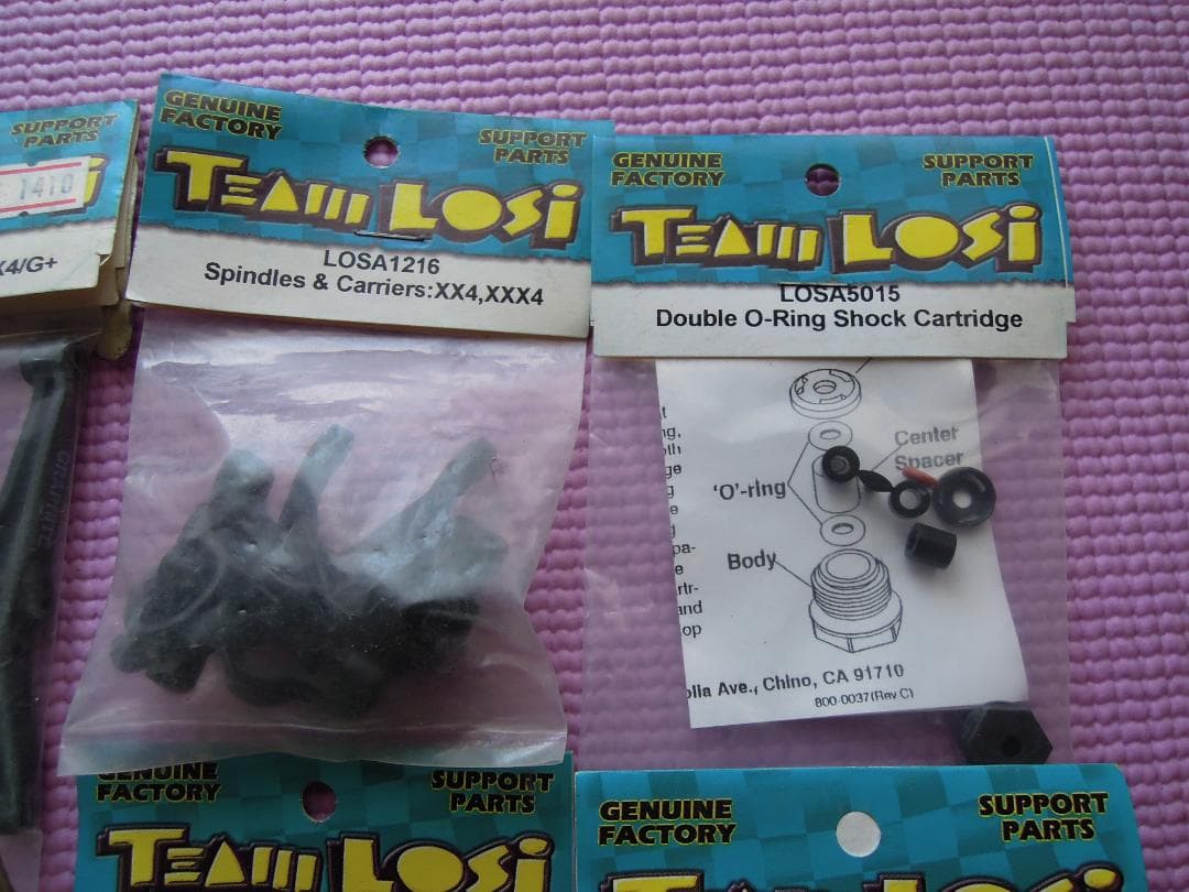 Team Losi XXX XX4パーツ等　チームロッシ　オフロード　4WD