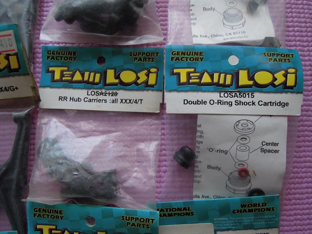 Team Losi XXX XX4パーツ等　チームロッシ　オフロード　4WD