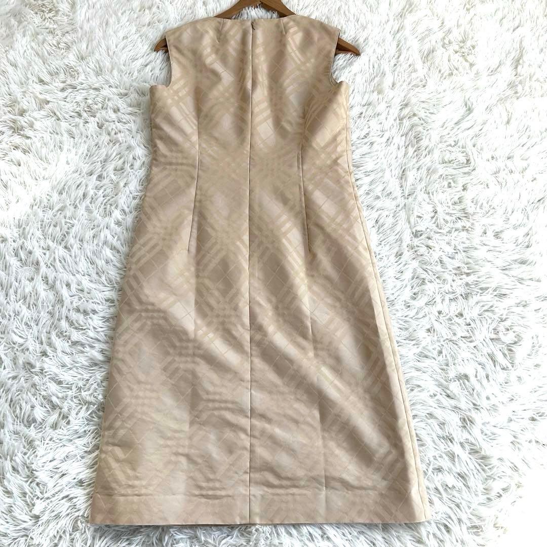 【美品】BURBERRY LONDON ワンピース 40 シャドーチェック