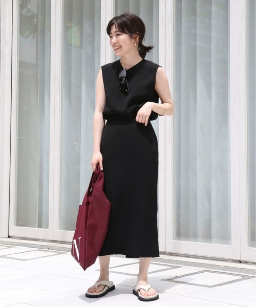 【未使用タグ付き】ドゥーズィエムクラス　EDEN タイトスカート　ロングスカート