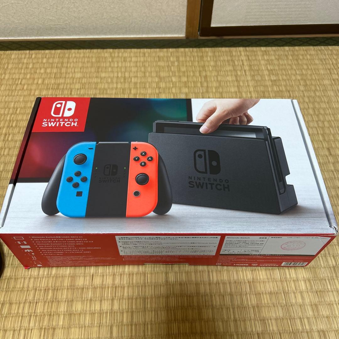 Nintendo Switch ネオンレッド　ネオンブルーカラー　ジャンク品