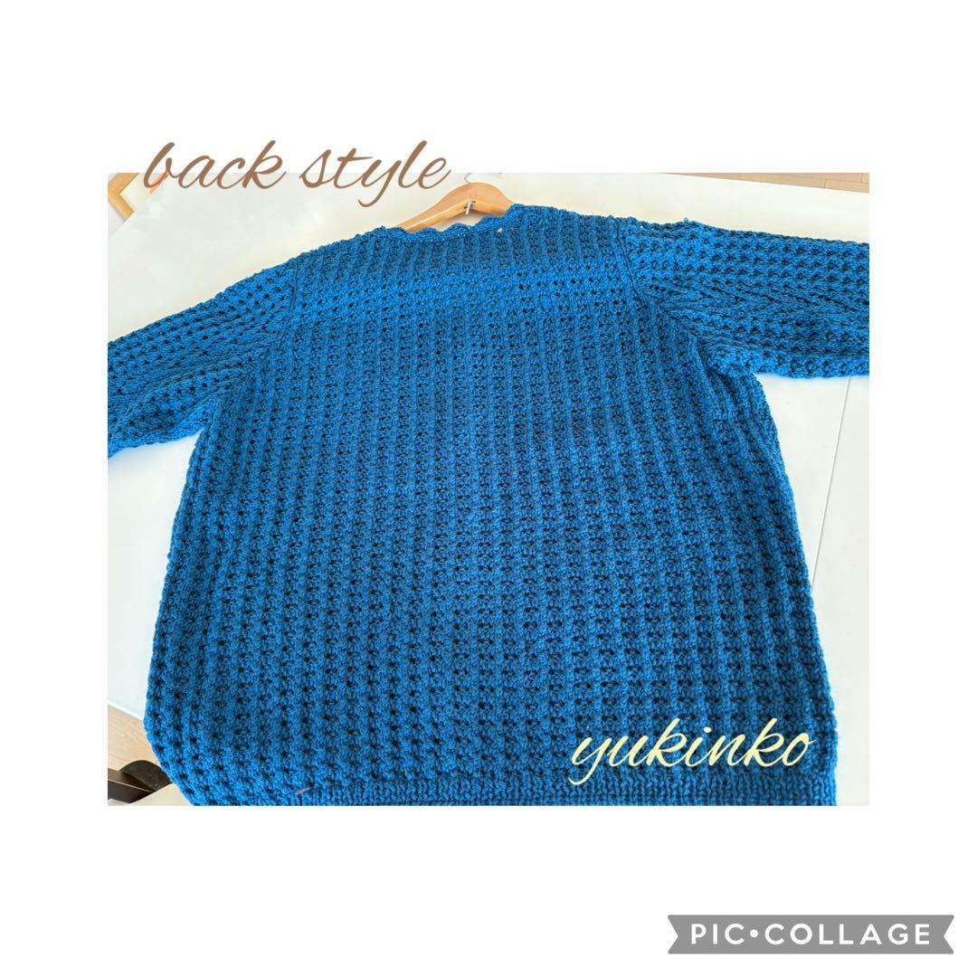 レ*ニ様 ☆ハンドメイド☆ニットカーディガン