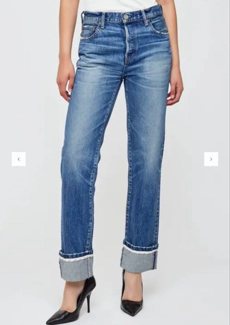 MOUSSY SUMTERVILLE ストレートデニム　25インチ　ヴィンテージ
