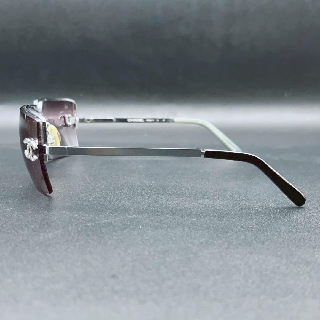 小物 CHANEL archive sunglasses rim less y2k