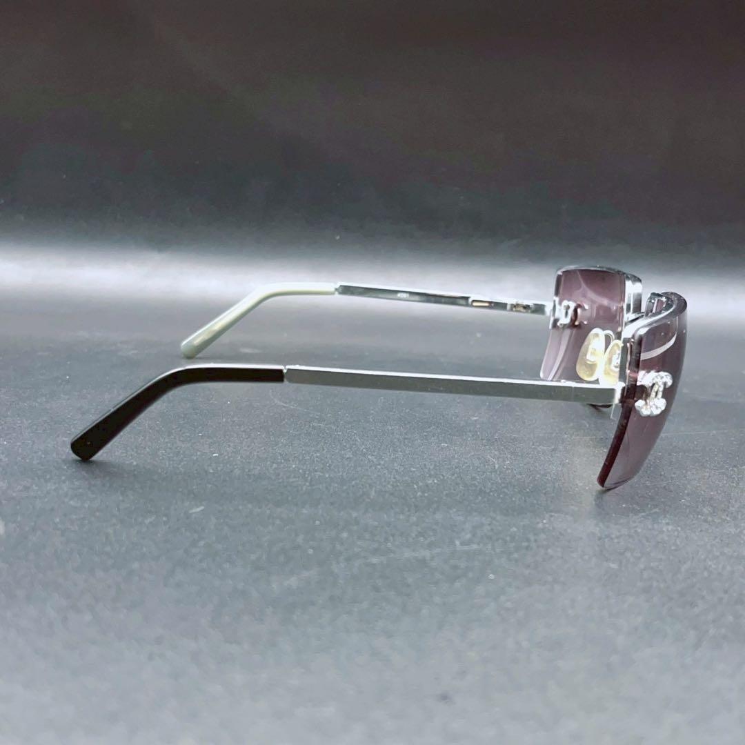小物 CHANEL archive sunglasses rim less y2k