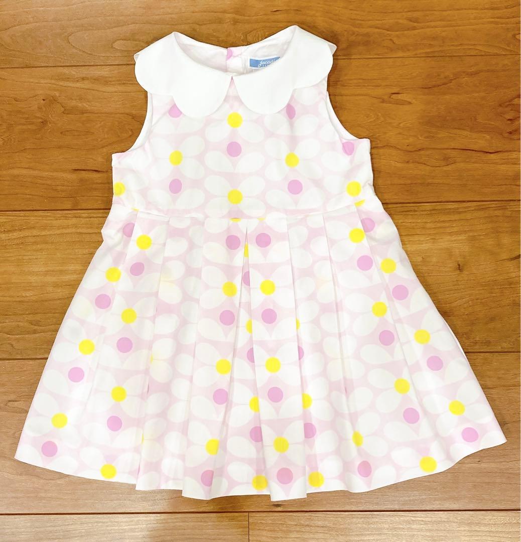 【美品】ジャカディ　Jacadi ワンピース 24M 88cm