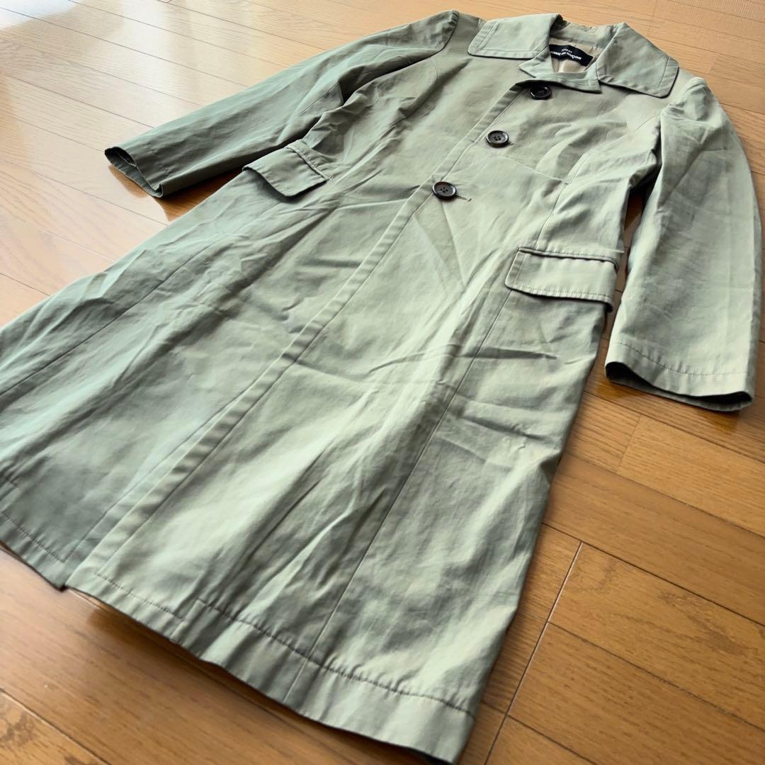tricot COMME des GARCONS ステンカラーコート 玉虫