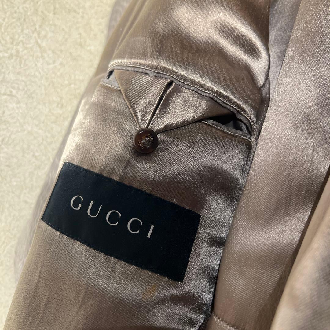 GUCCI グッチN-3B　最高級毛皮ミリタリー モッズコート　コヨーテ　希少