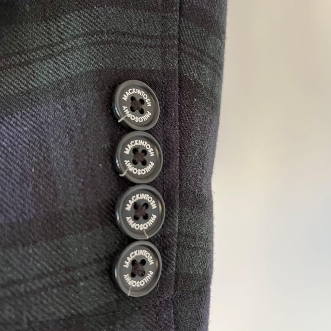 マッキントッシュ フィロソフィー ブラックウォッチ ジャケット | 38R