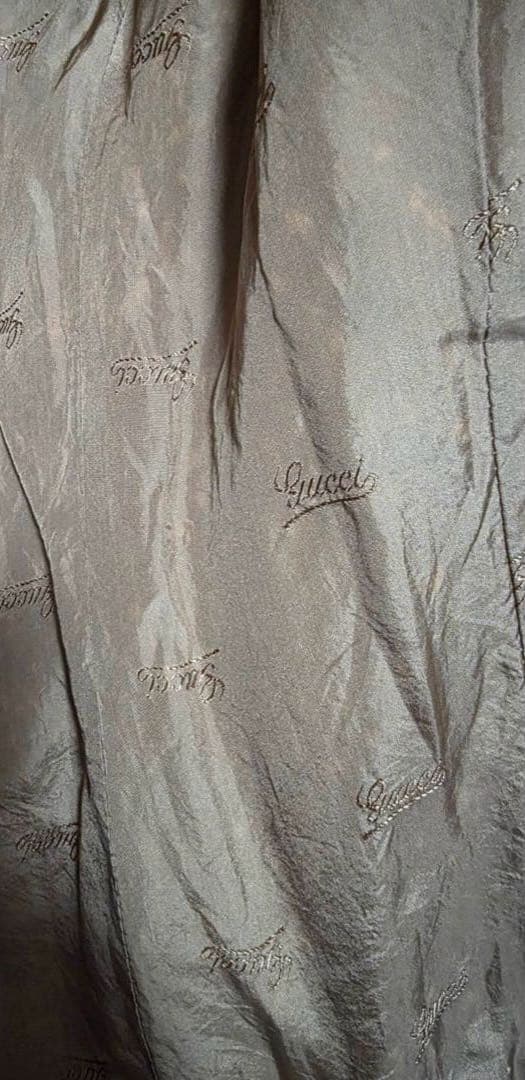 【良品】70s GUCCI ホースビットGGボタンウール100%イタリア製 40
