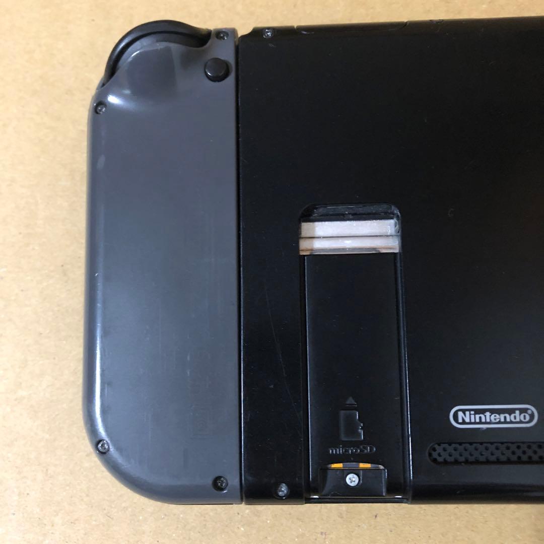 ジャンク品Nintendo Switch グレー 本体 Joy-Con付き