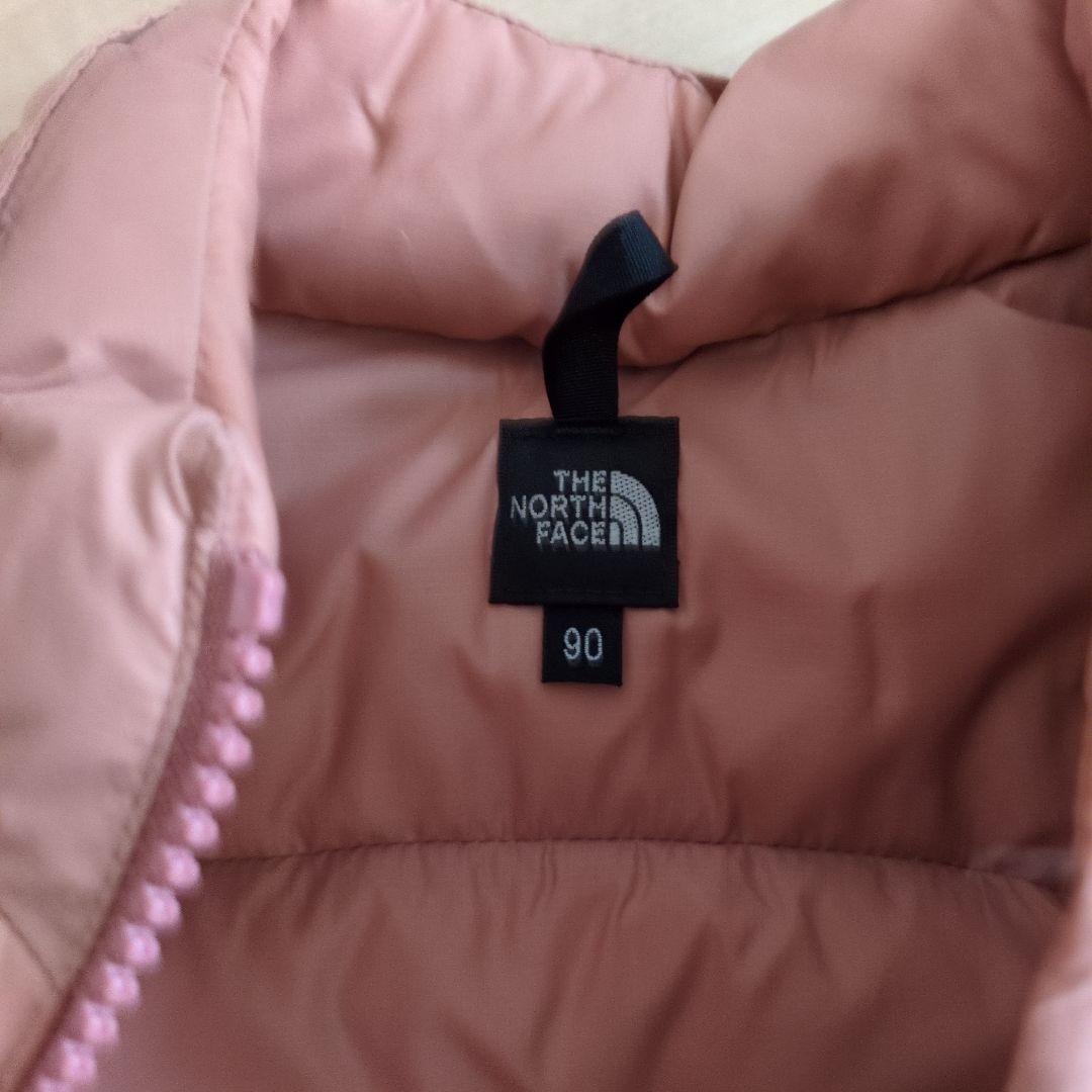 THE NORTH FACE ピンクダウンジャケット 90サイズ　アコンカグア