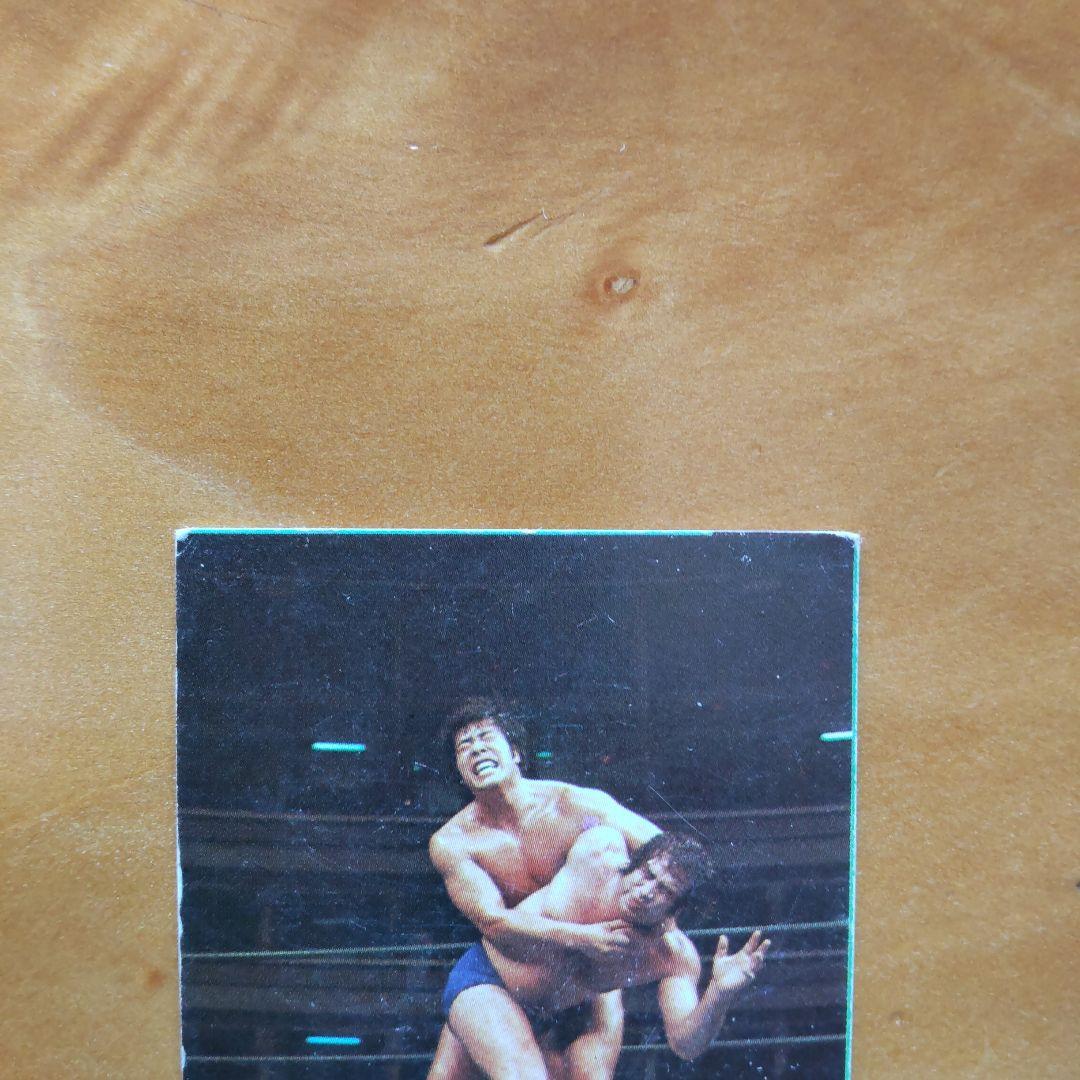 全日本プロレス∕ミニカード∕No.23∕ジャンボ鶴田∕昭和レトロ∕希少