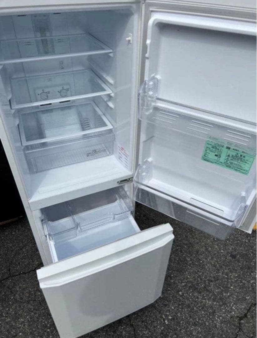 2019年式 146L 三菱 冷蔵庫 MR-P15ED-KW