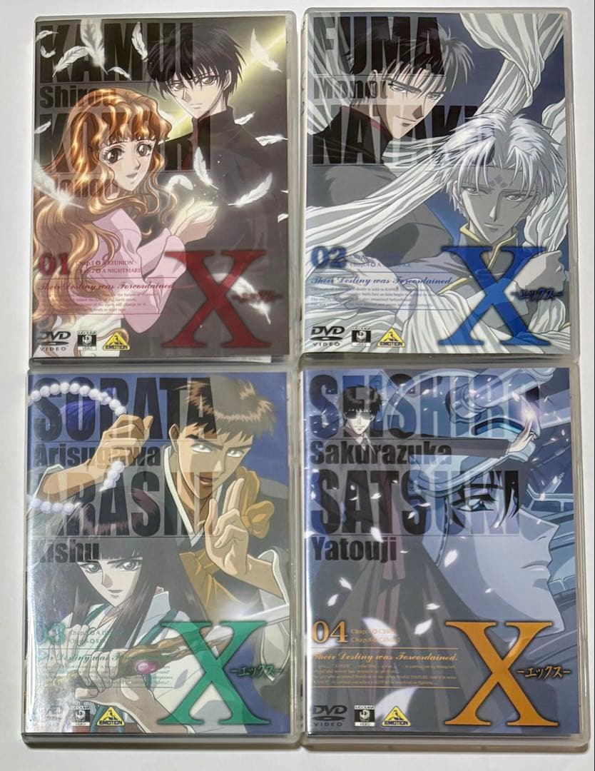 CLAMP アニメ　DVD　X -エックス- 8点