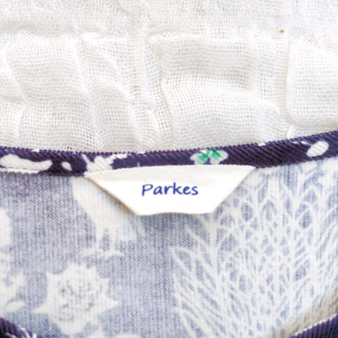 parkes✕LIBERTY　膝丈ワンピース　ヨシエ　コーデュロイ