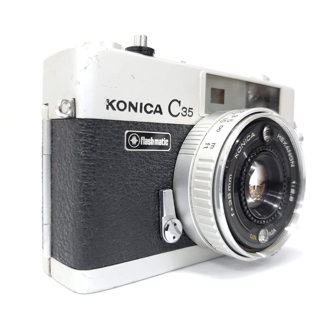 フィルムカメラ KONICA C35 Flash matic F1212-22-19p p