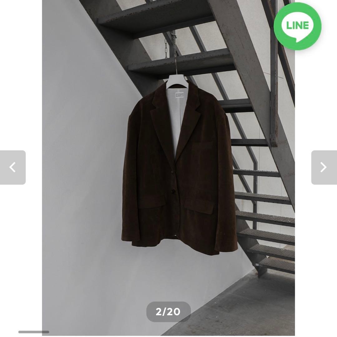 ジャケット・アウター katrintokyo suede dad jacket