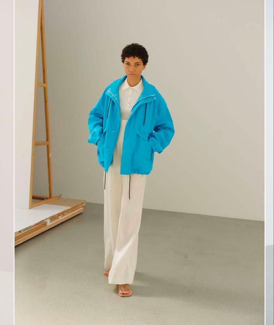 ジャケット・アウター AURALEE WOOL MAX CANVAS HOODED BLOUSON 4